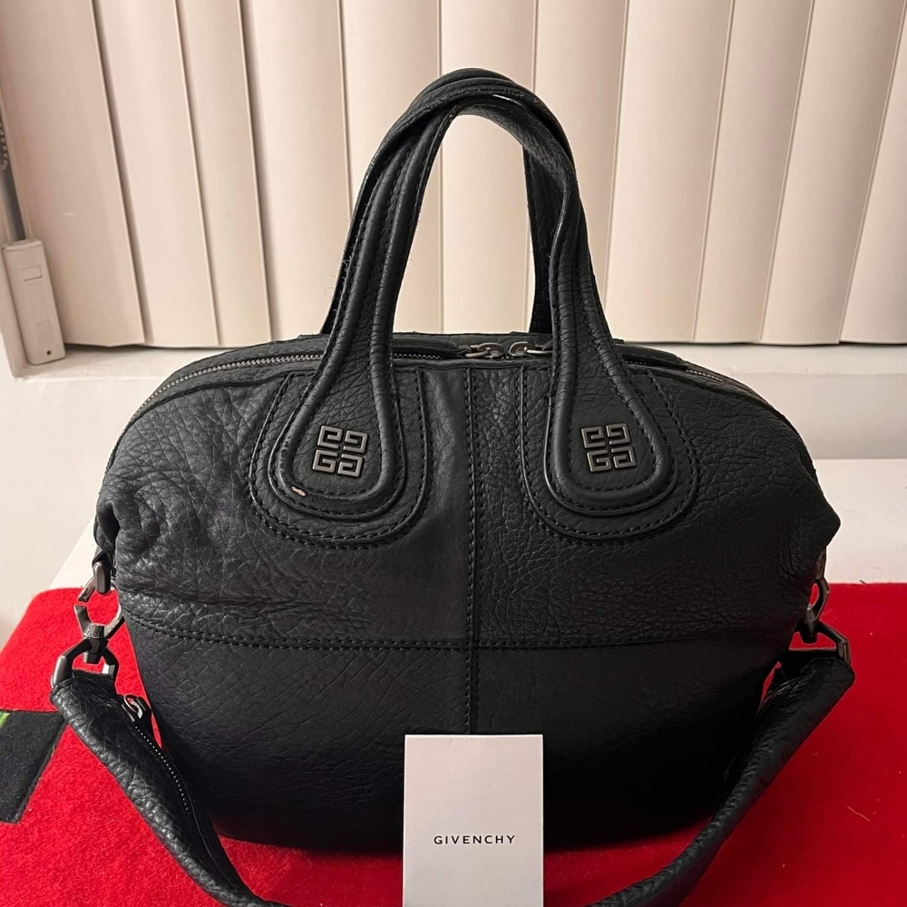 Gevenchy nightingale satchel leather small..